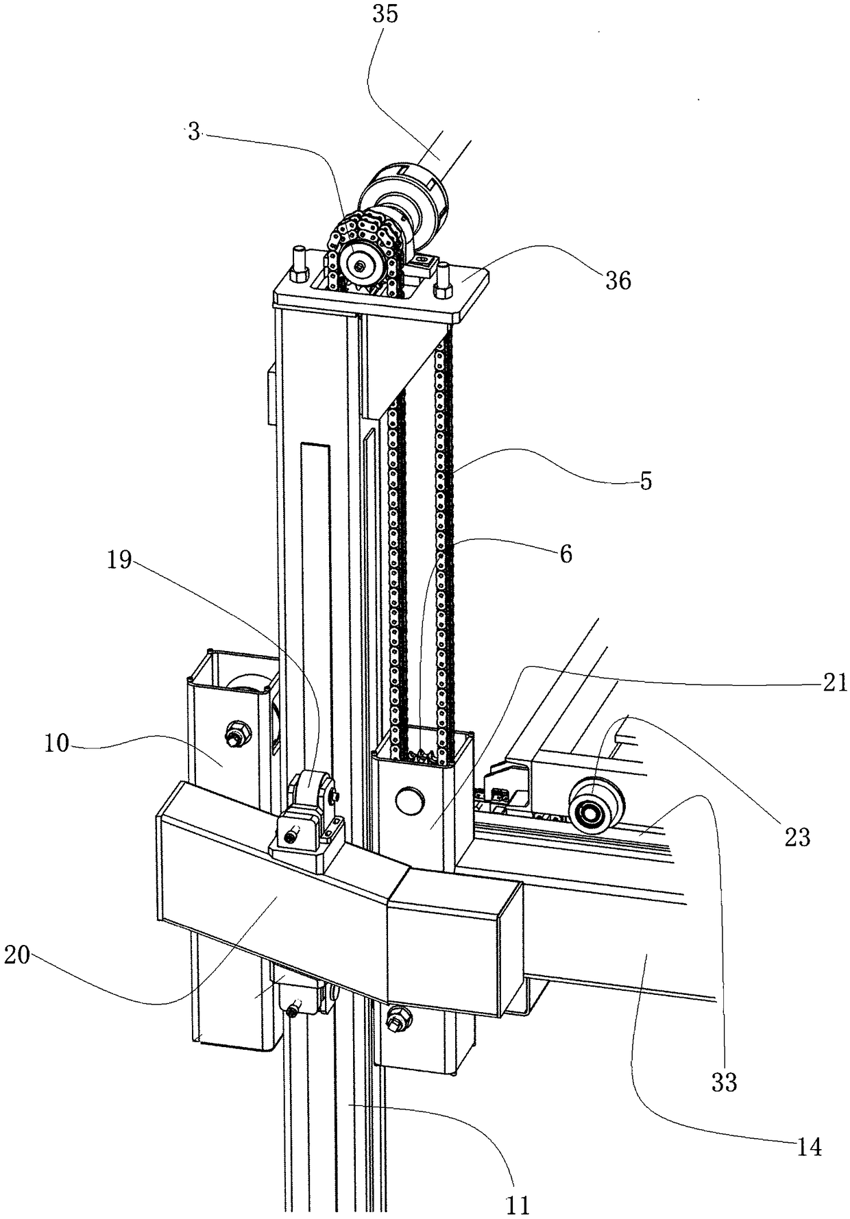 Automatic stereoscopic storage device and method thereof