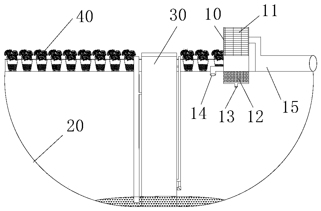 A storage and purification system