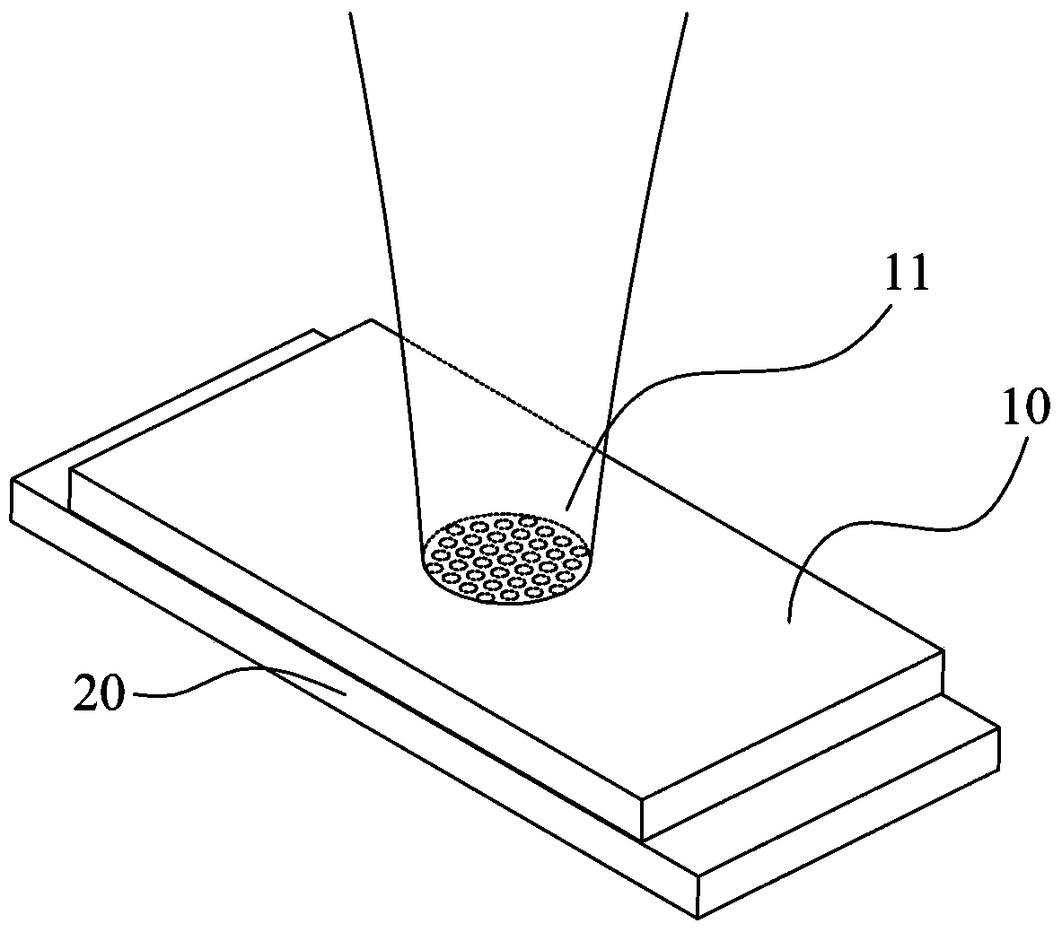 Laser welding method and laser welding product