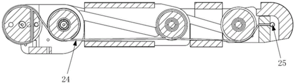 Under-actuated finger capable of being flexibly coupled between joints