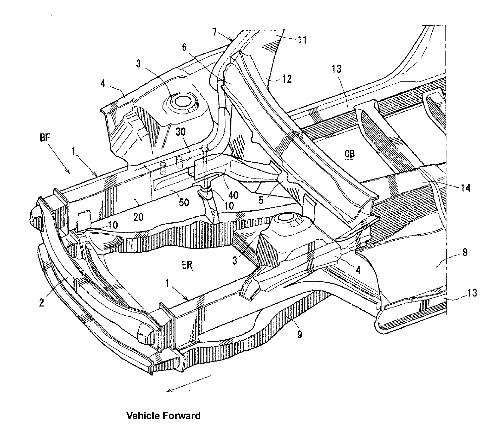 Vehicle front structure