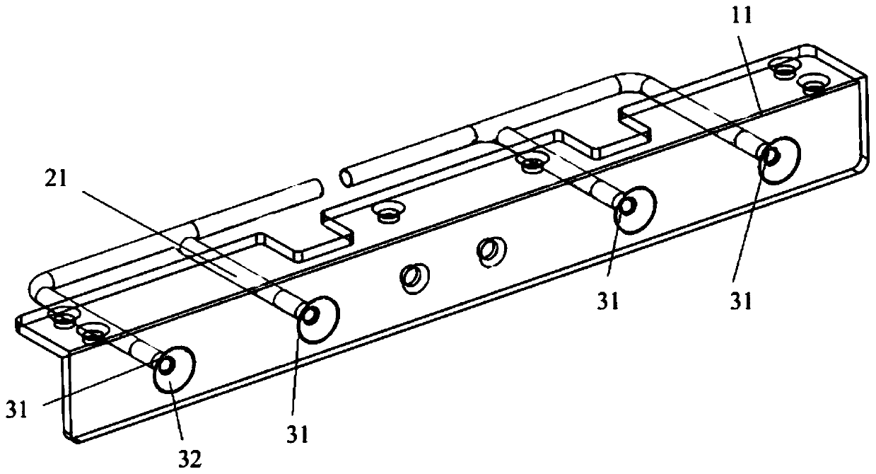 Cigarette stabilizing device of cigarette carton sealing machine