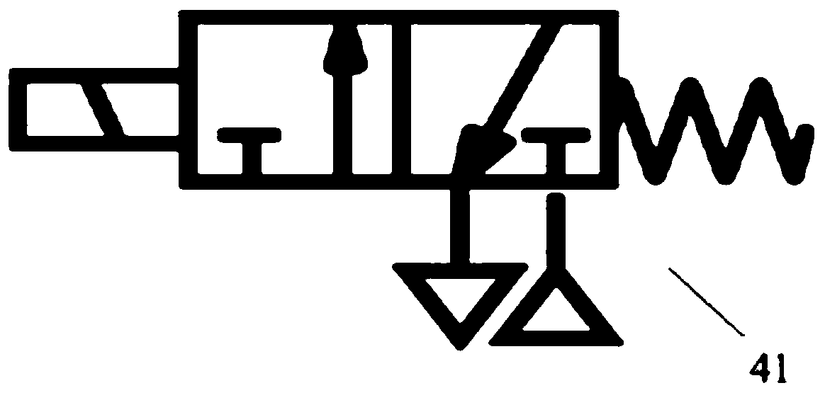 Cigarette stabilizing device of cigarette carton sealing machine