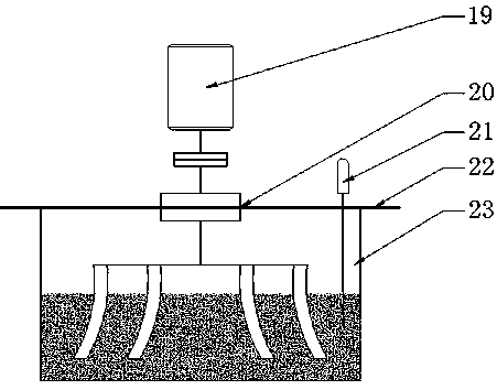 Experimental device for dissolution of supercritical CO2 in polymer melt under interface renewal conditions