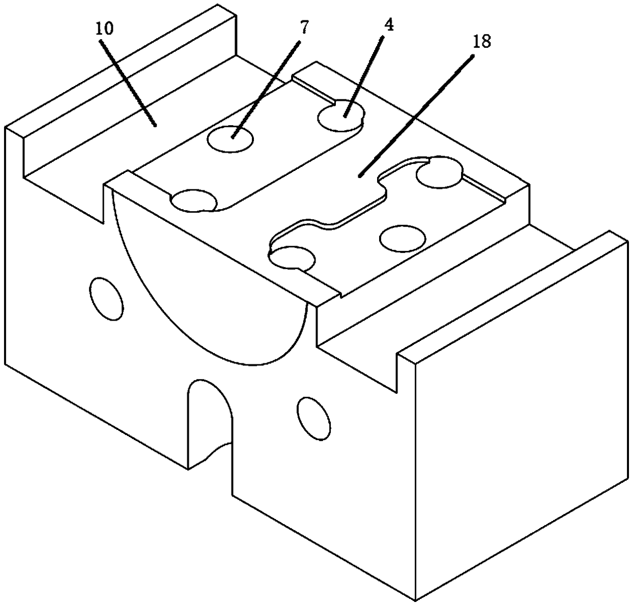 Terahertz quasi-elliptical waveguide filter that is easy to implement by CNC