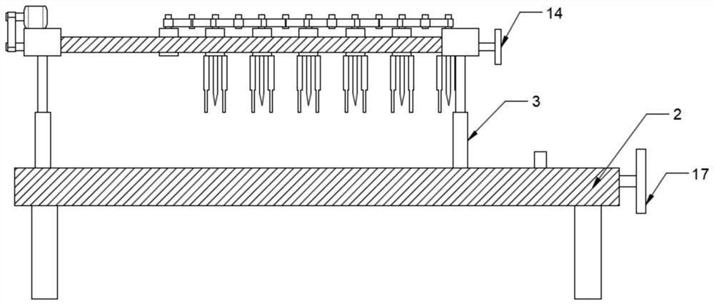 Biological experiment slicing device