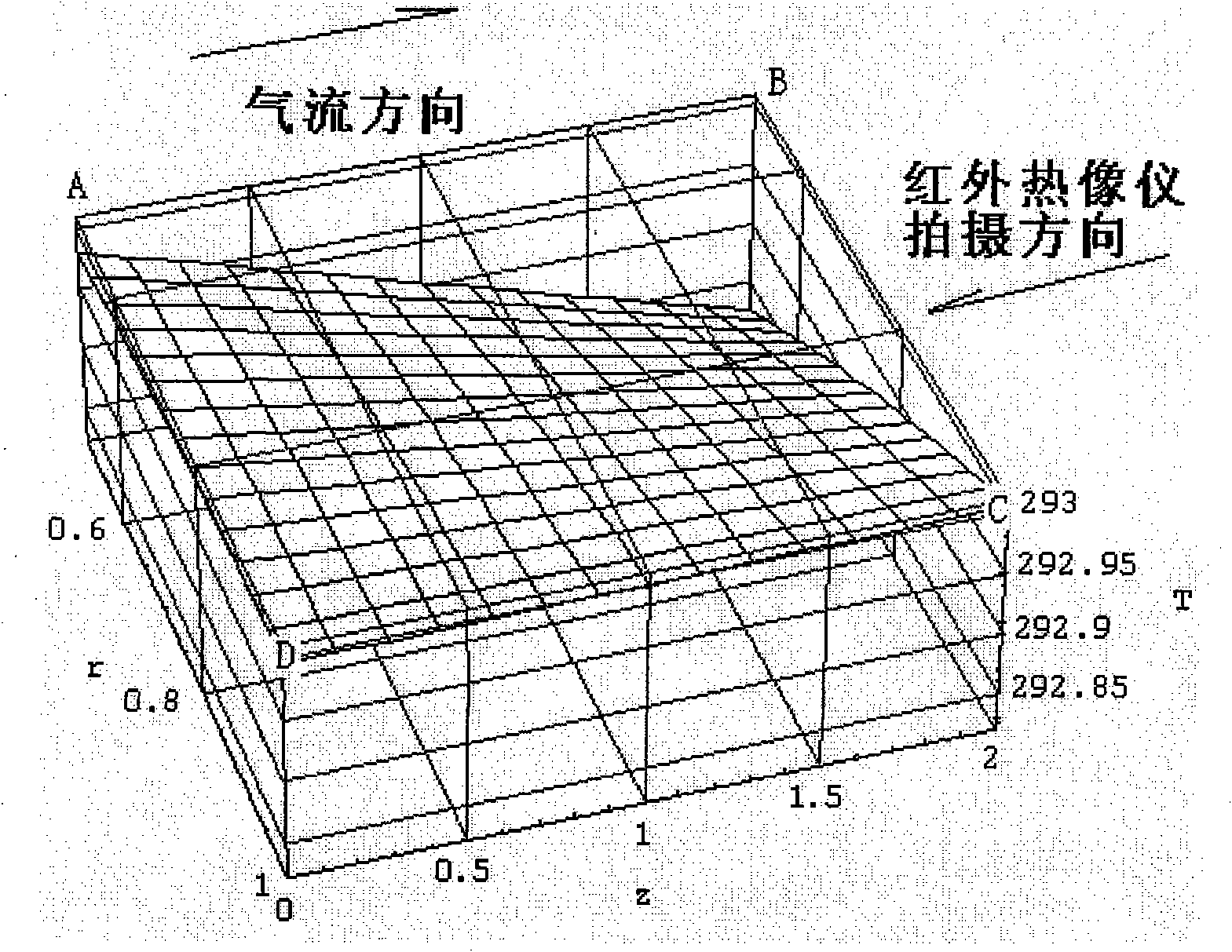 Device and method for detecting leakage of seal chamber by infrared imaging technology