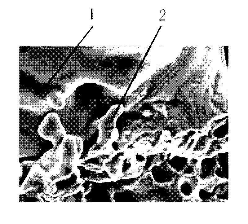 Porous composite filter tube and preparation method thereof