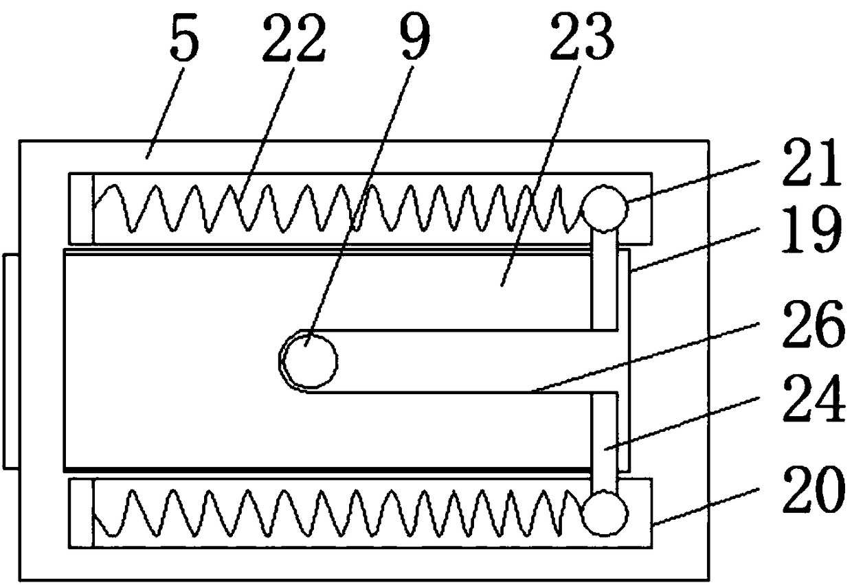 Disconnection-prevention computer main unit external power source plugin rapid to assemble and disassemble