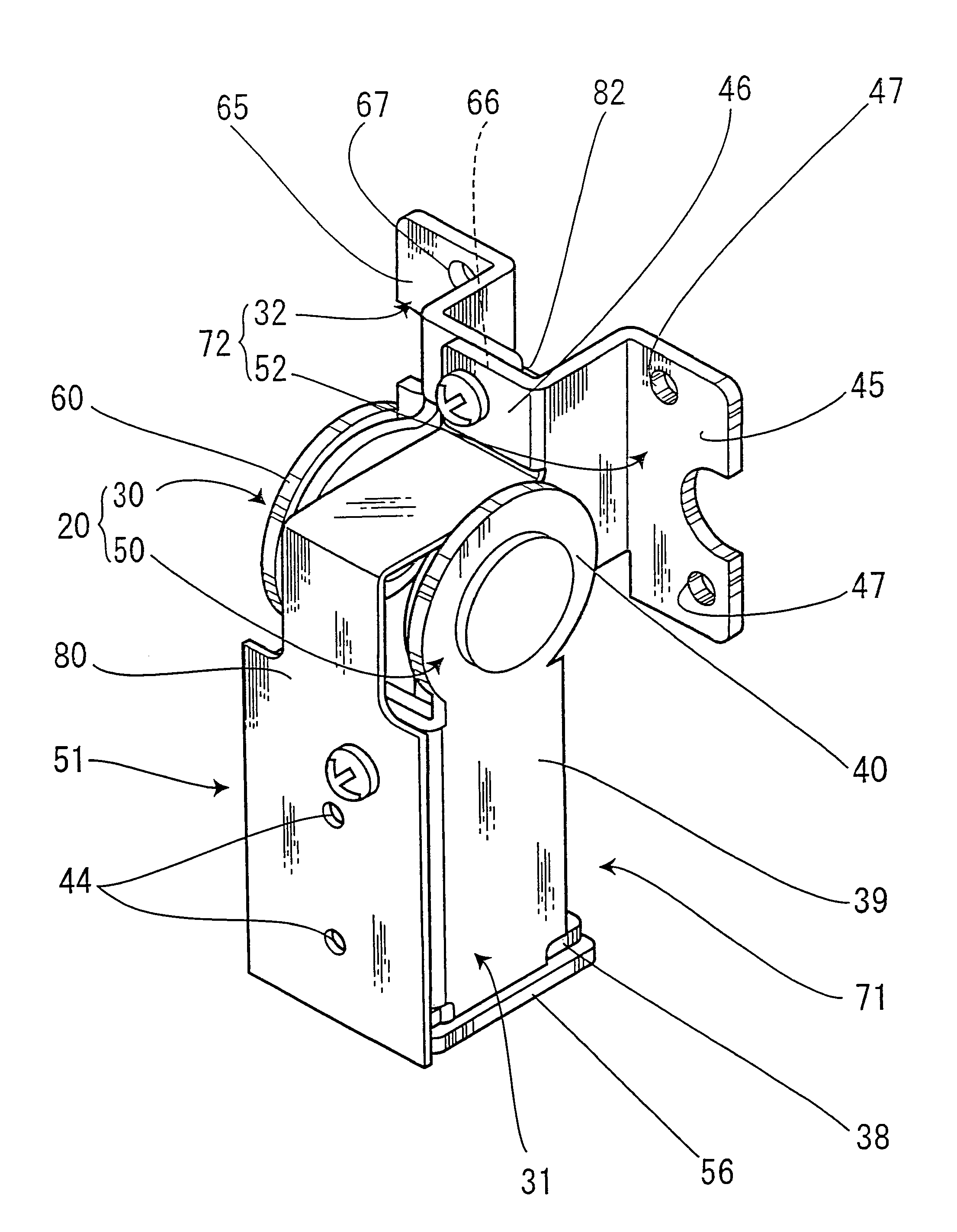 Liquid crystal television receiver