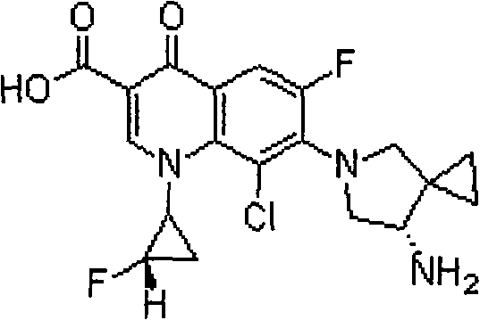 Sitafloxacin hydrate injection and preparation method thereof