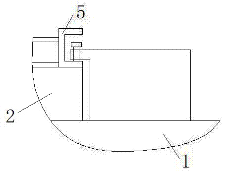 Precise locating and fixing device of prefabricated part embedded parts and using method of locating and fixing device