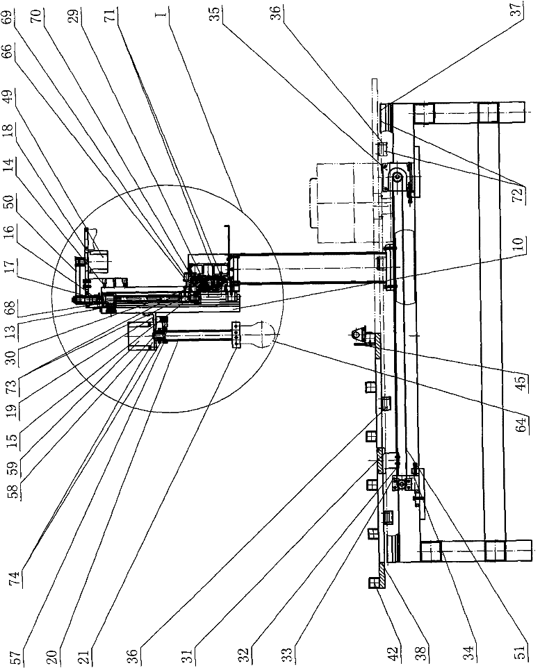 CNC (Computer Numerical Control) four-axis full-automatic foam die-free forming machine