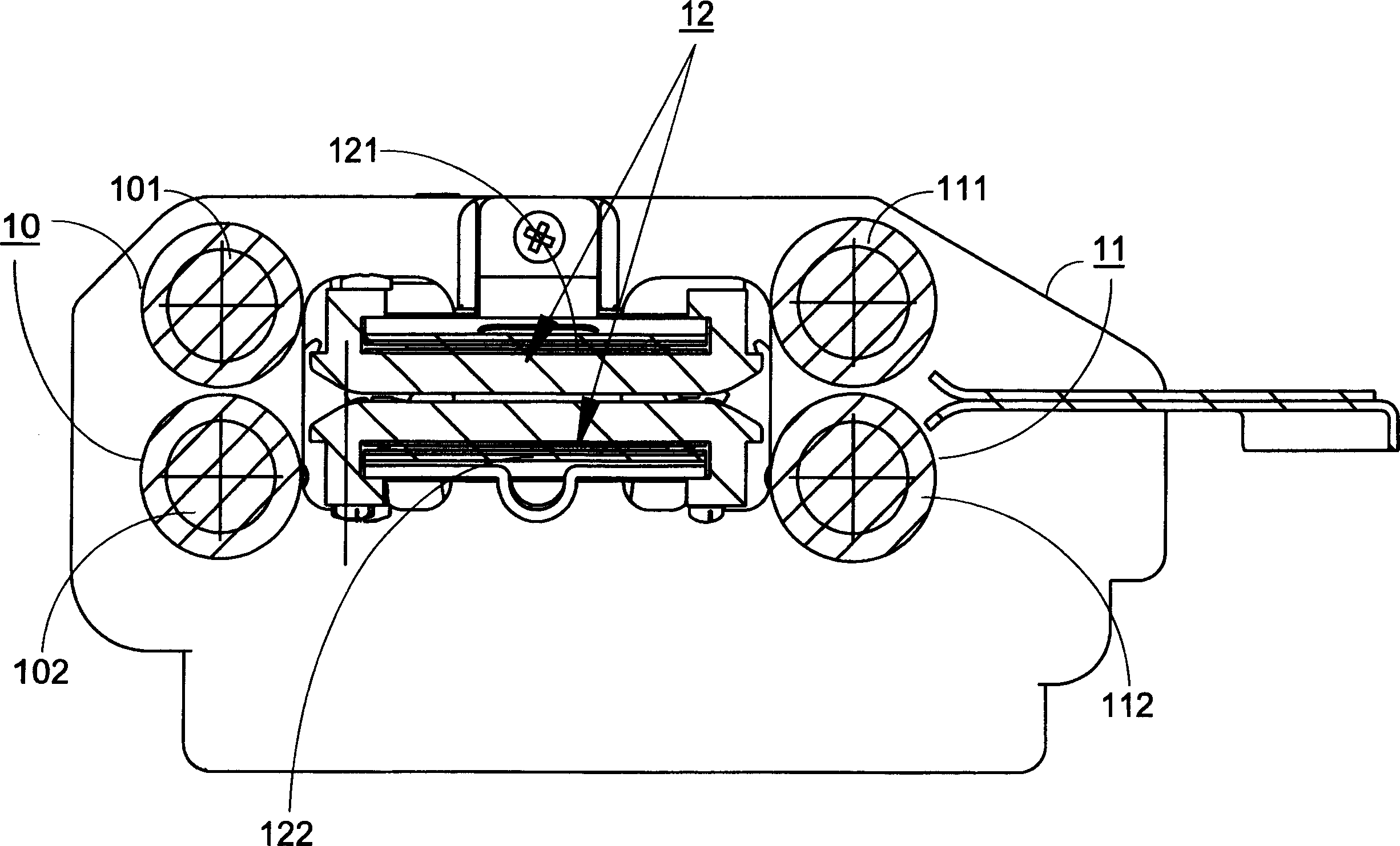 Sheet hot sealing device with heat insulating hood