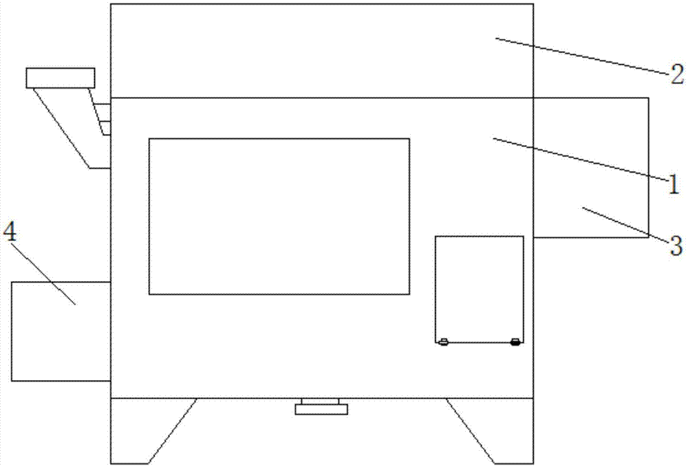 Sewage treatment equipment with secondary pollution preventing function