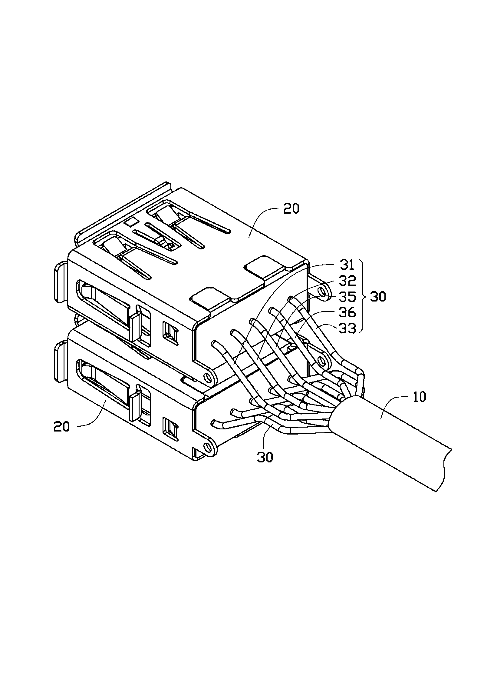 Connector cable