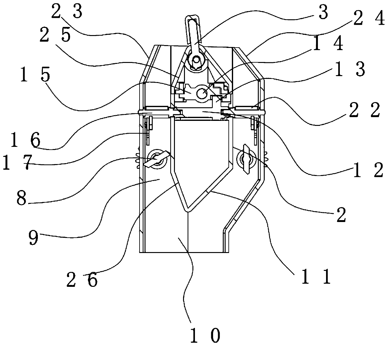 Invisible air outlet of automobile