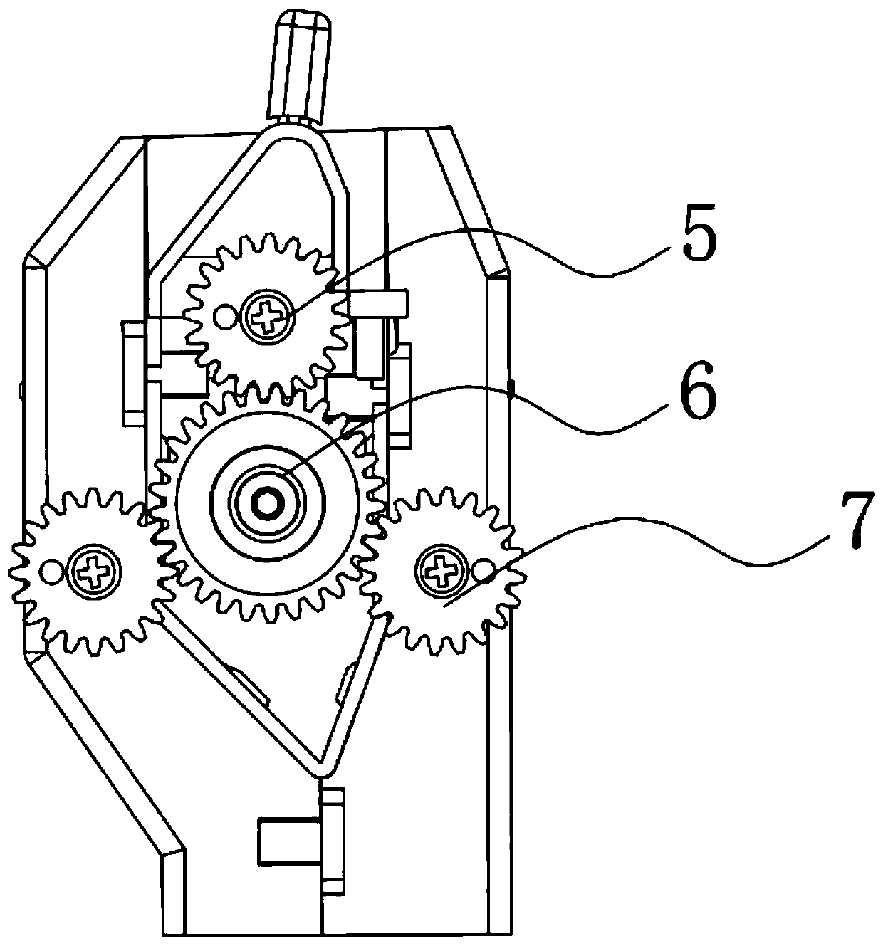 Invisible air outlet of automobile