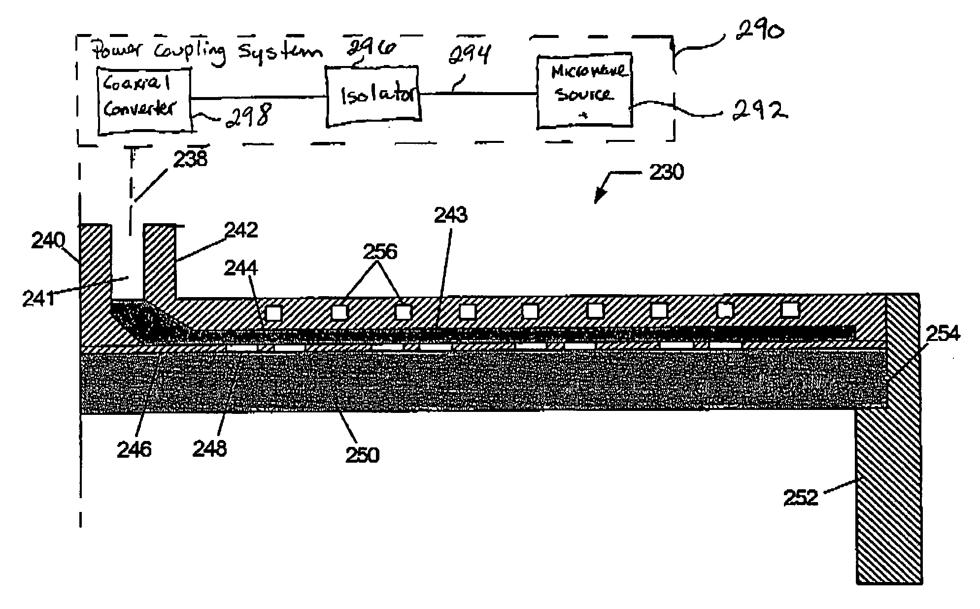 Surface wave plasma processing system and method of using