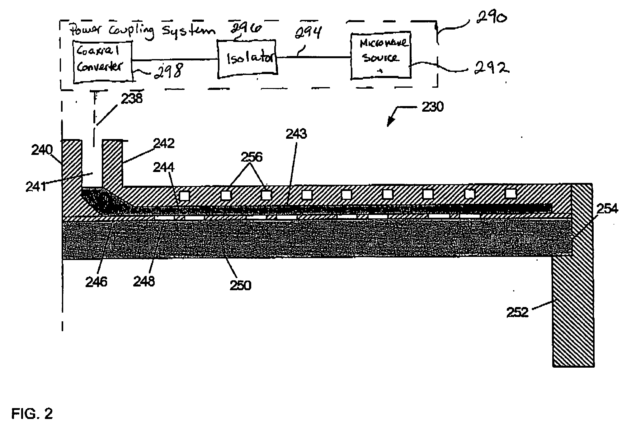 Surface wave plasma processing system and method of using