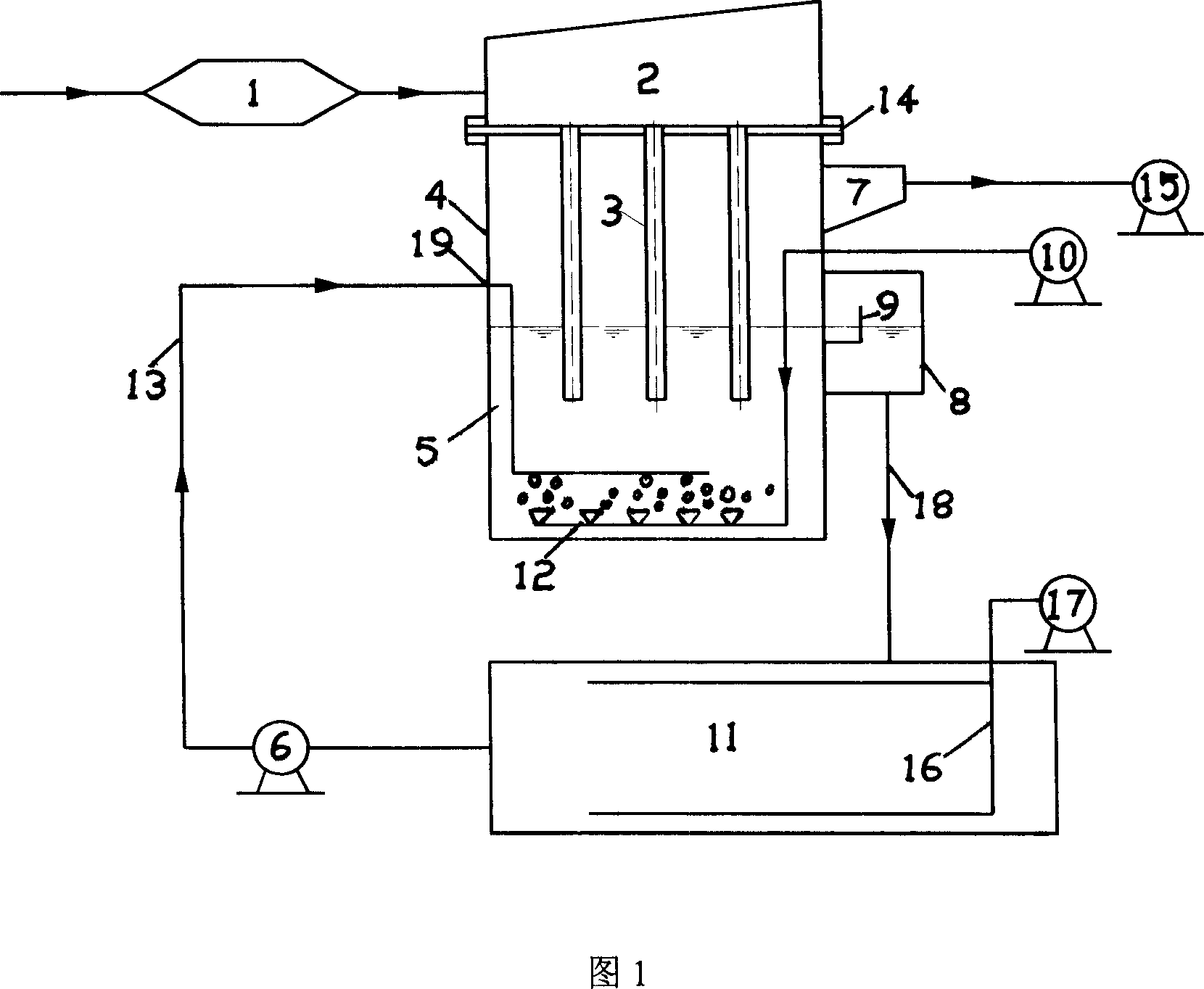 Enhanced biological spraying and bubbling gas absorbing purifier