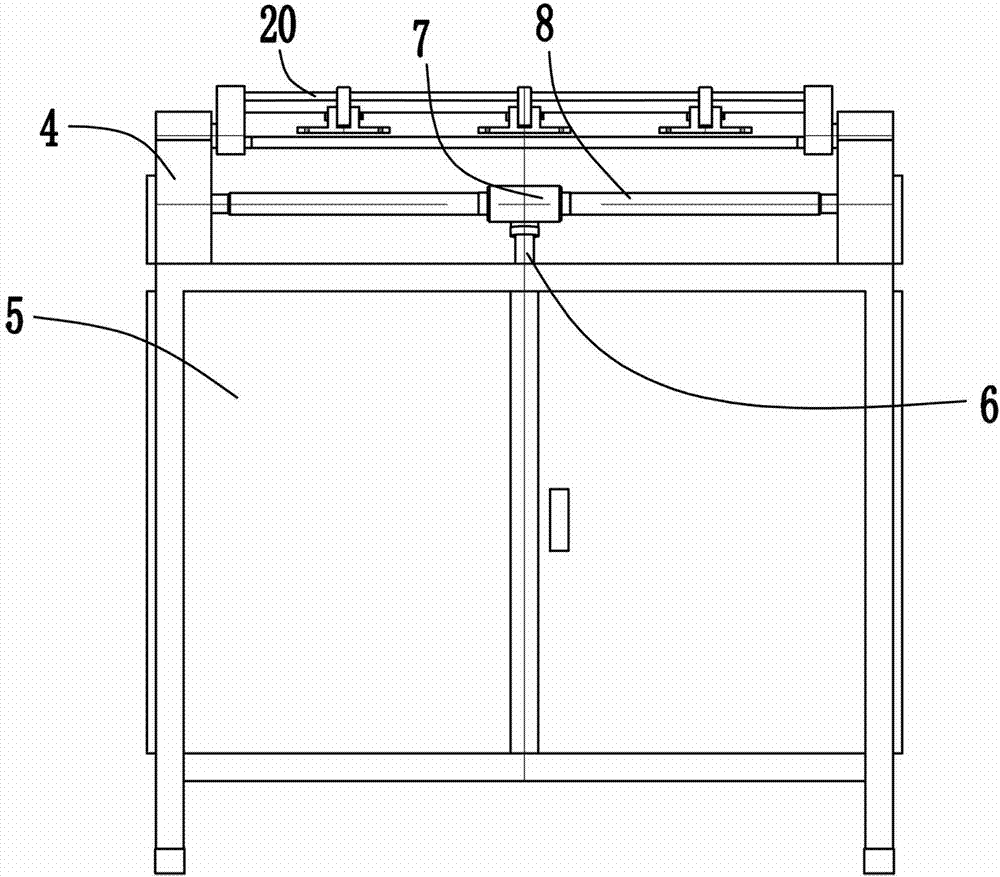 Edge folding method and edge folding device