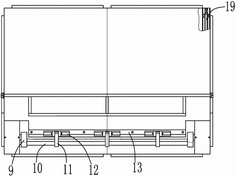 Edge folding method and edge folding device