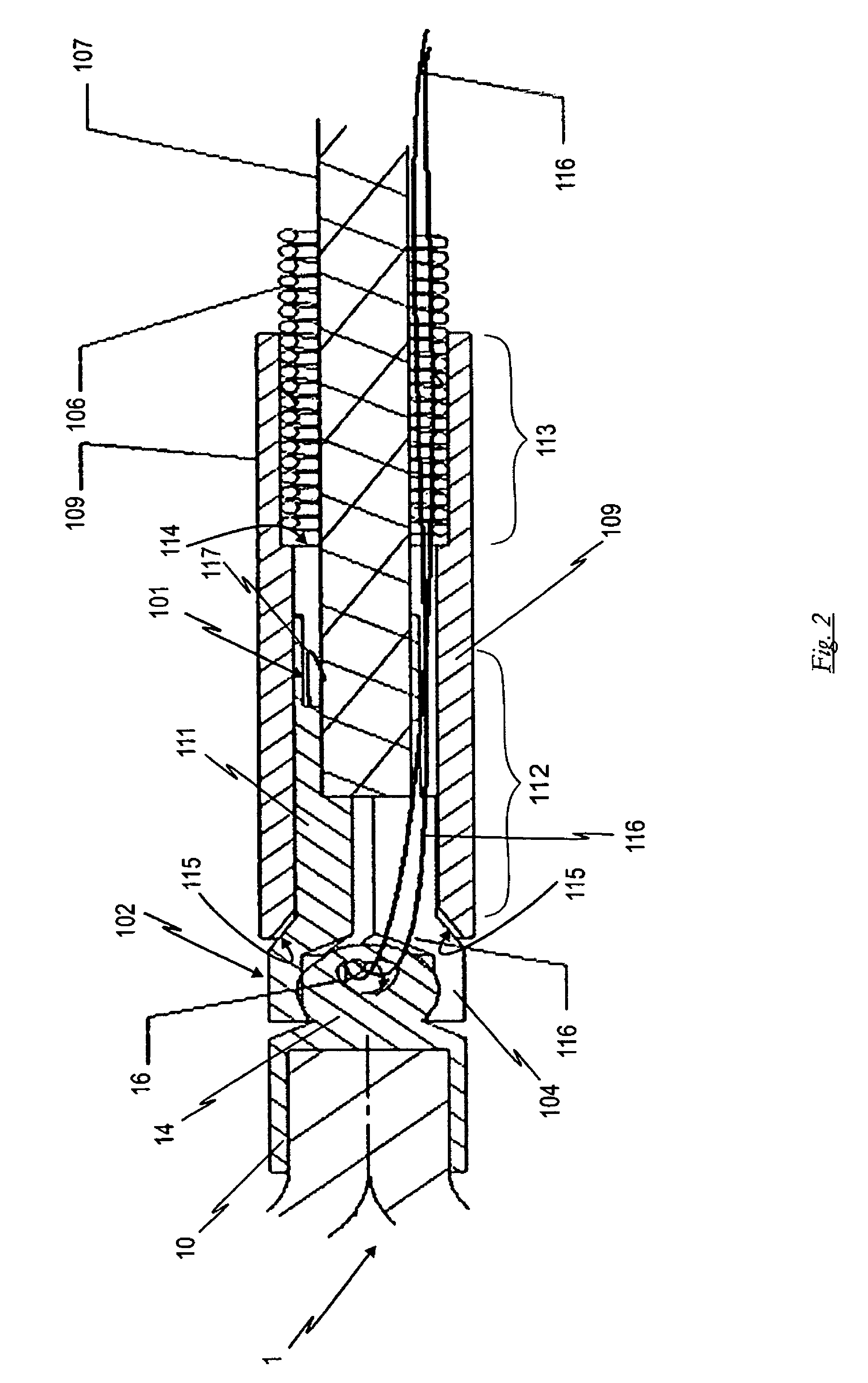 Occlusion device and surgical instrument and method for its implantation/explantation