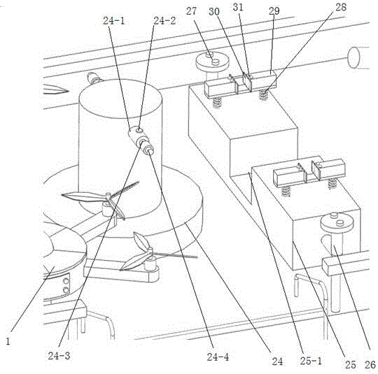 Double-body unmanned aerial vehicle for fire control and firefighting truck for unmanned aerial vehicle