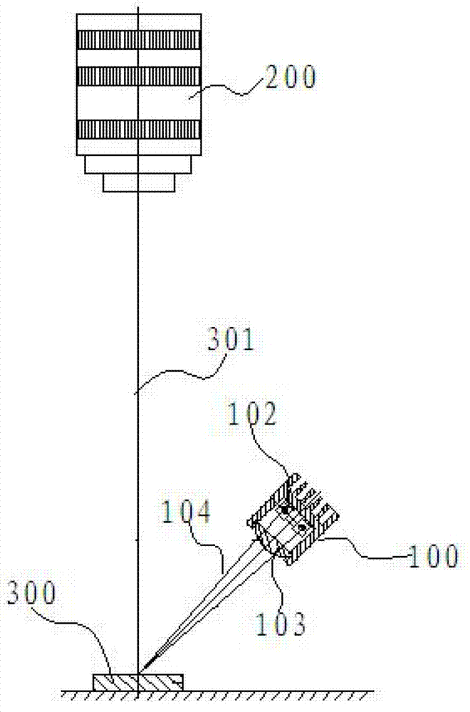 Surface defect detection line light source