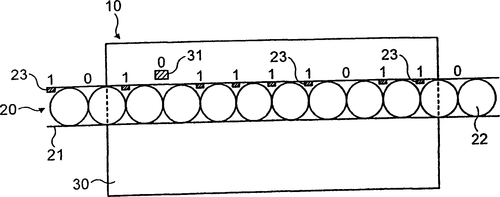 Inductive position detector