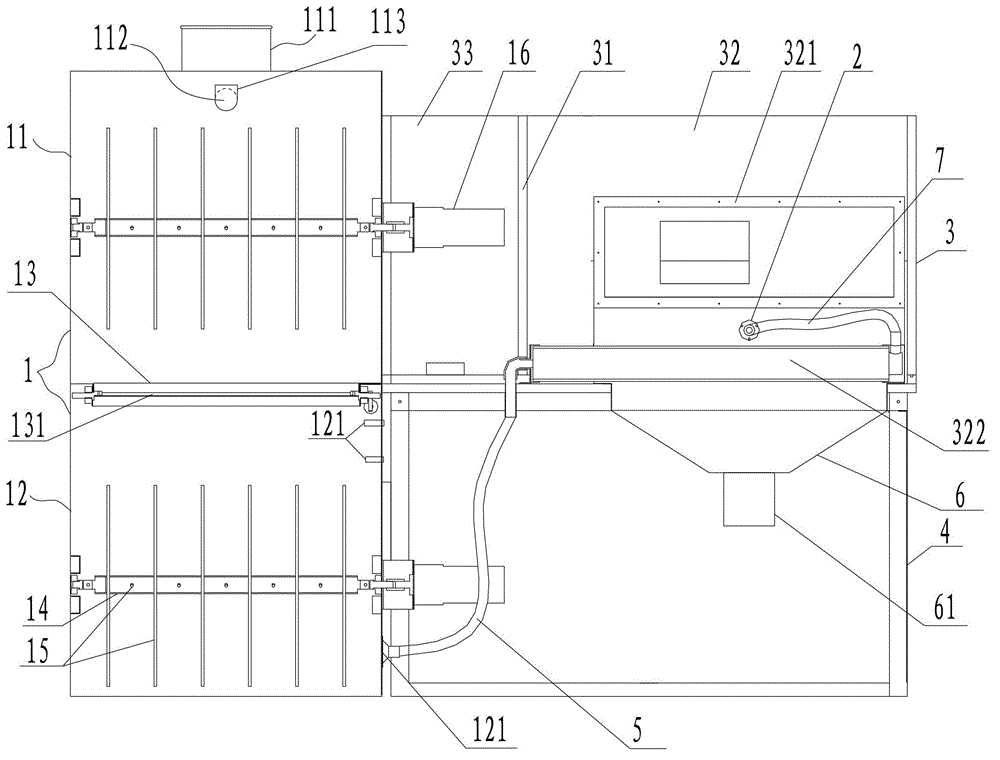 Novel full-automatic down filling machine