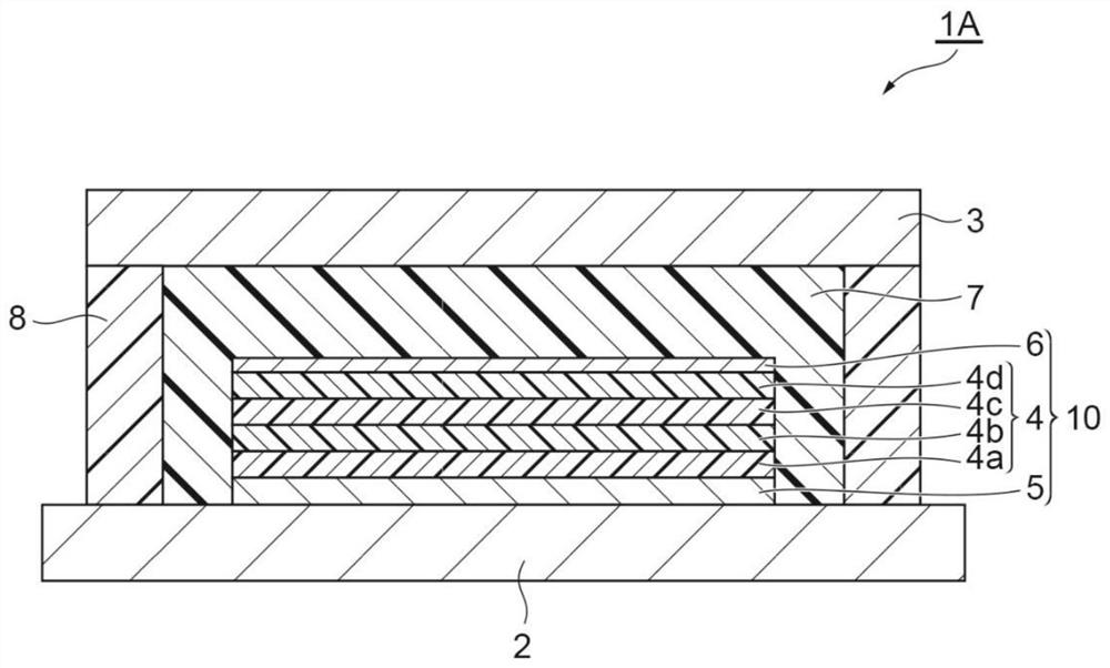 Desiccant, sealing structure, and organic EL element