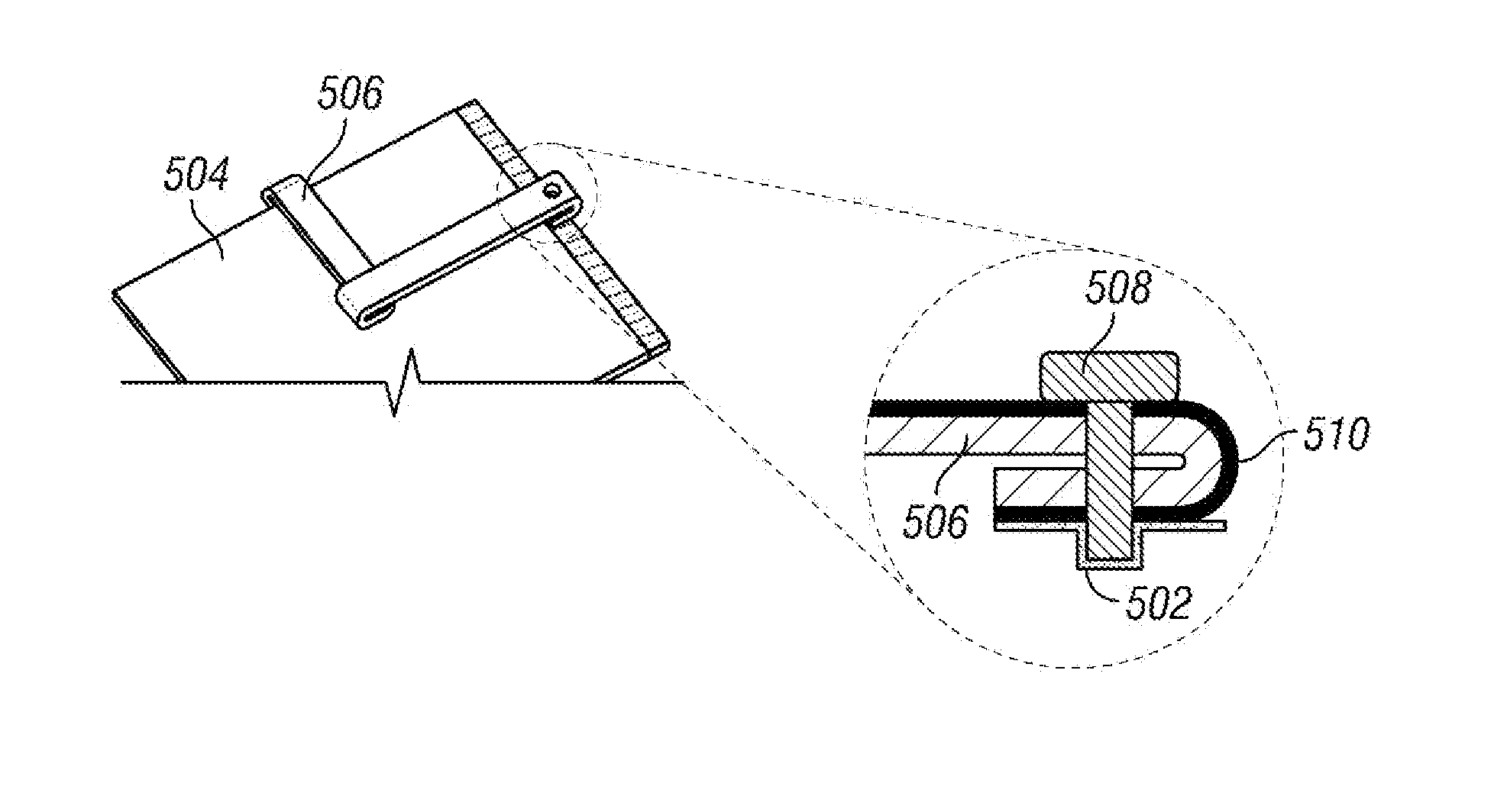 Touch Sensor Back Plane Ground Connection