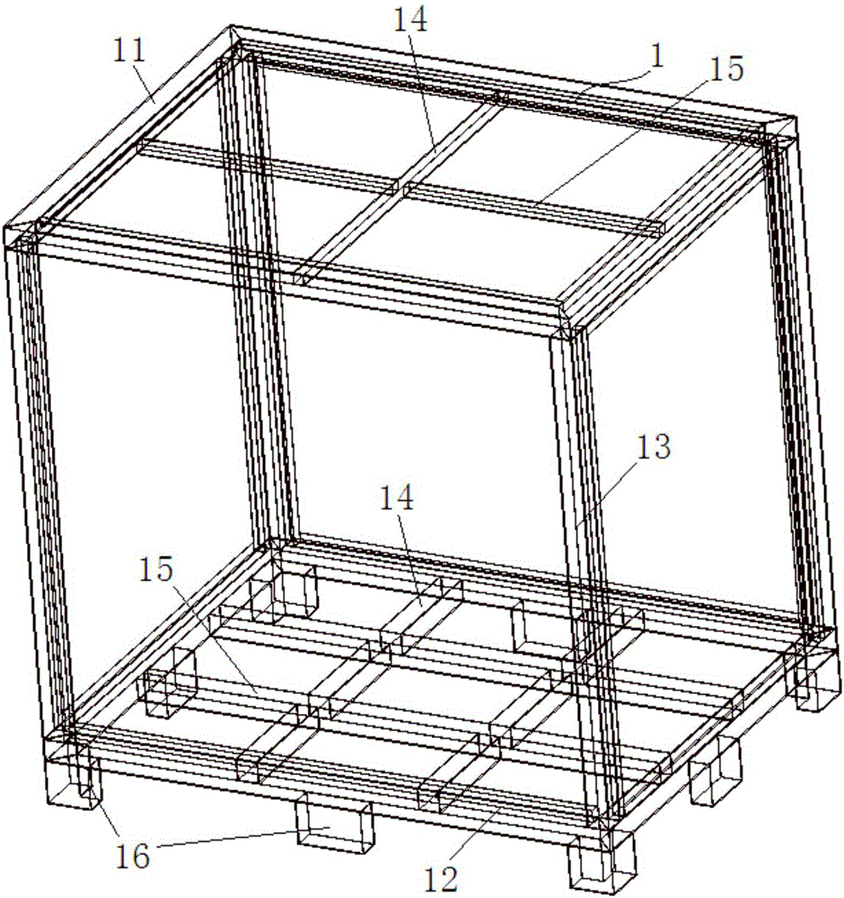 Container used for railway and highway transportation