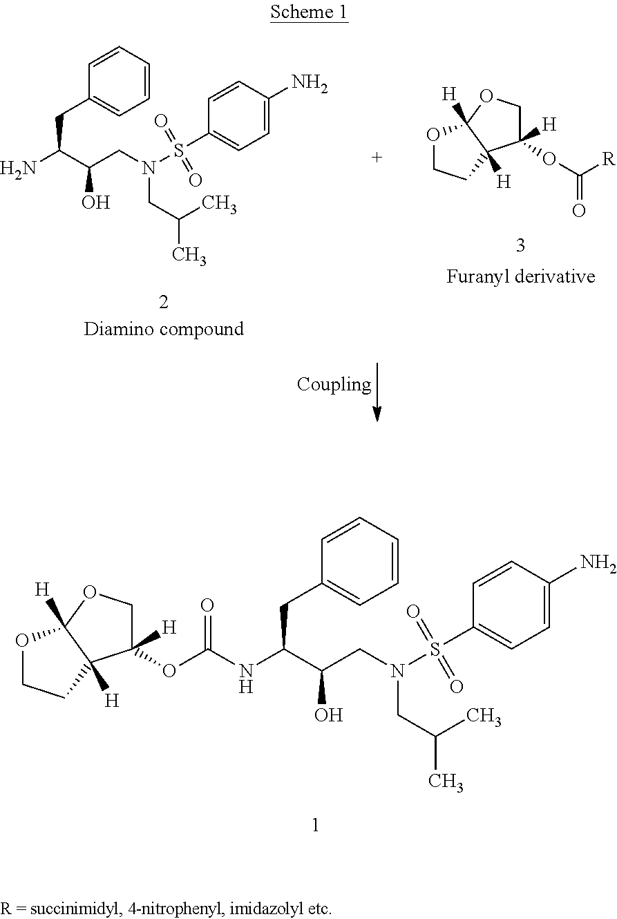 Novel process for preparation of darunavir and darunavir ethanolate of fine particle size