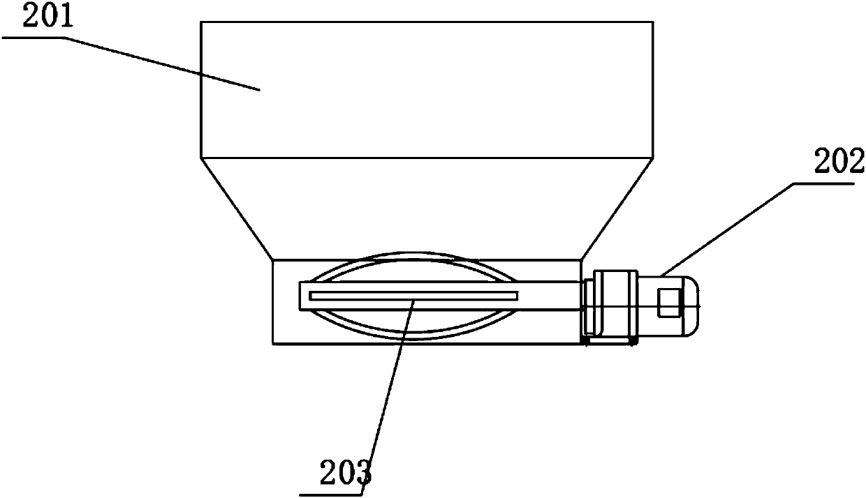 Seed selecting device for soybean planting