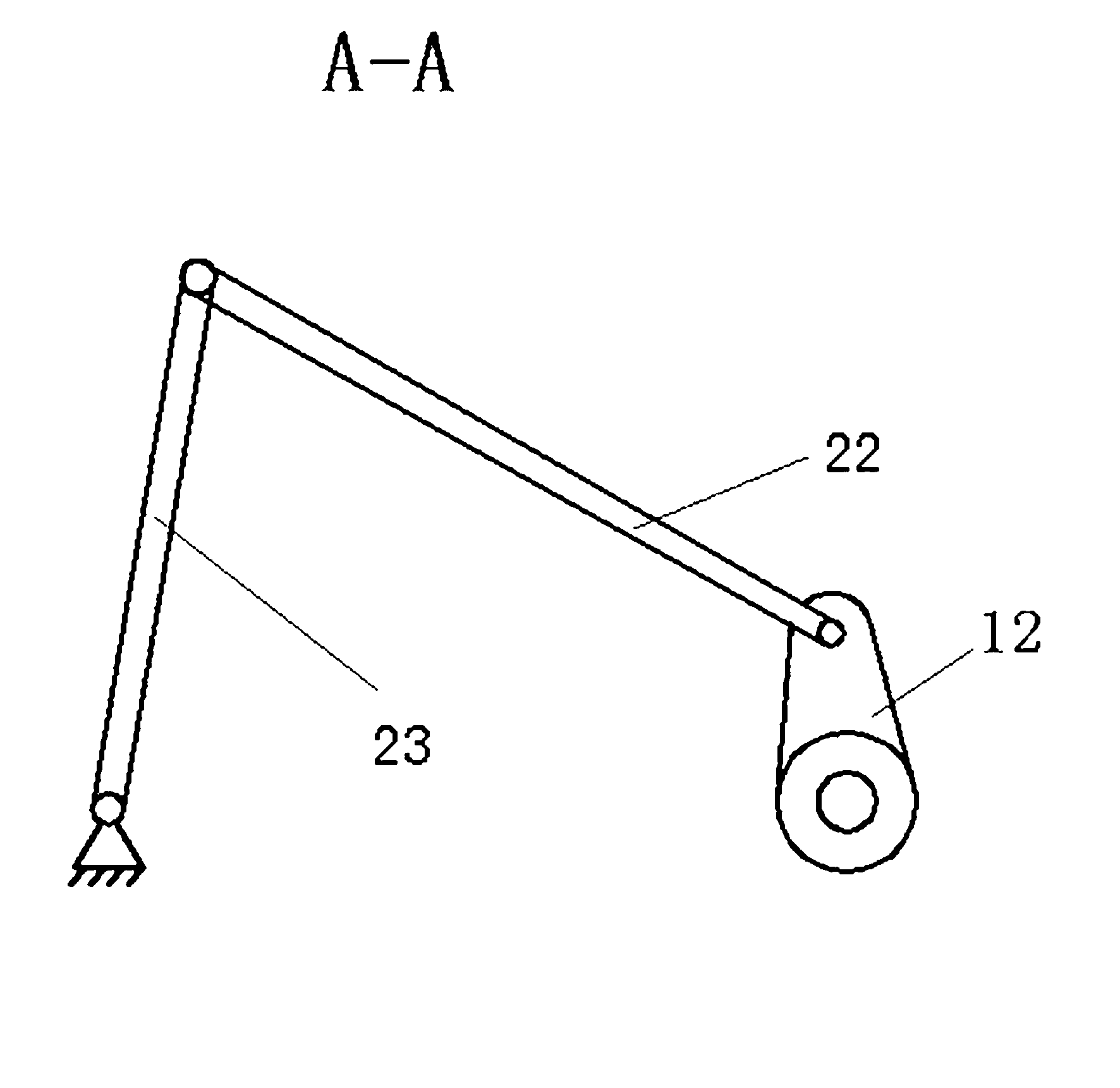 Entrance guard device controlled by deceleration strip