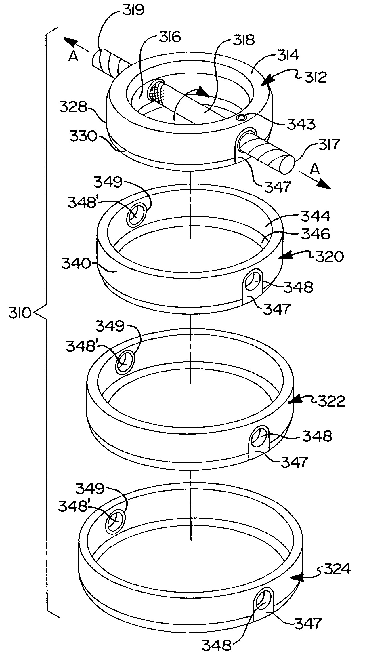 Balanced stackable dumbbell system