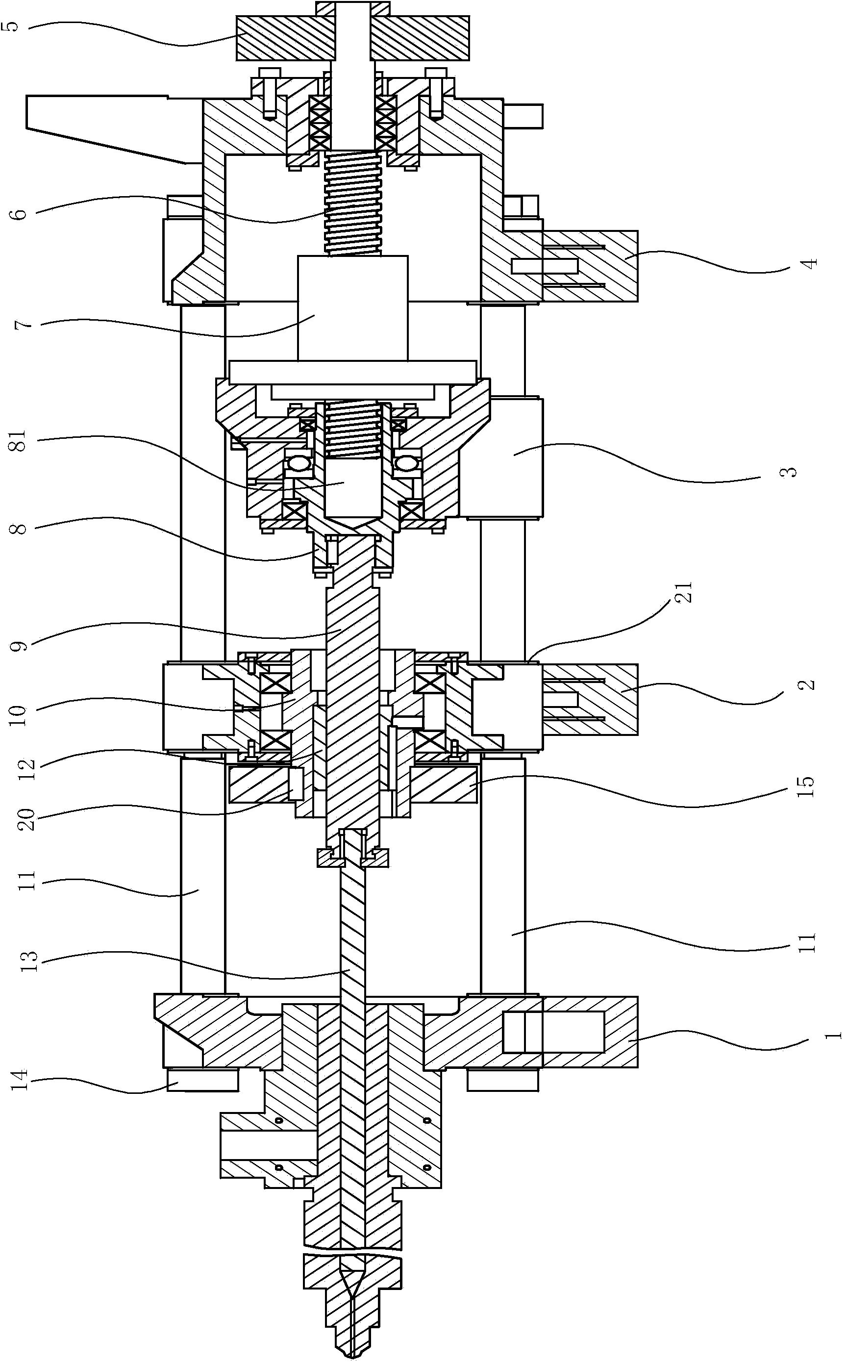 Electric injection device for injection molding machine