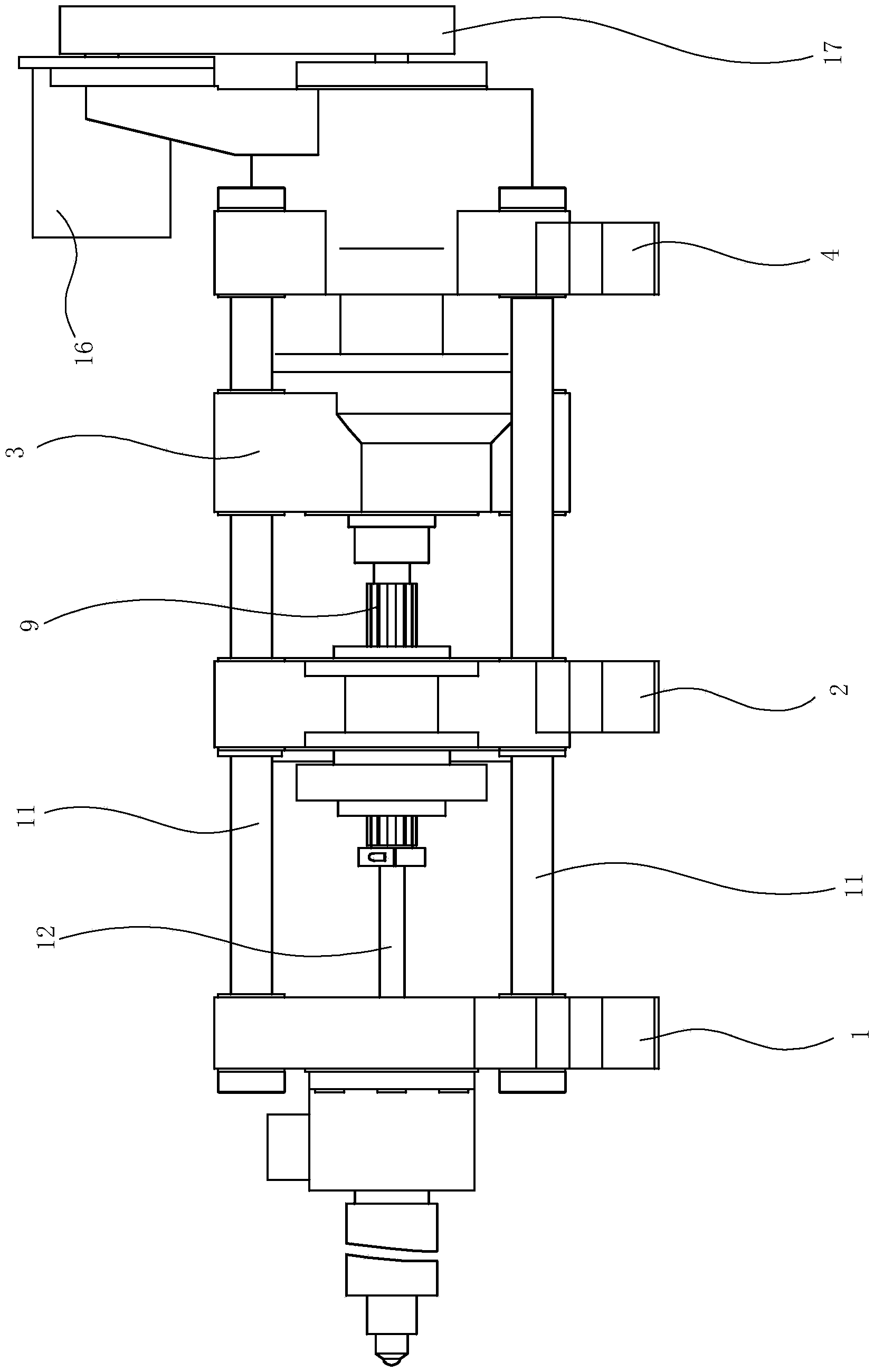 Electric injection device for injection molding machine