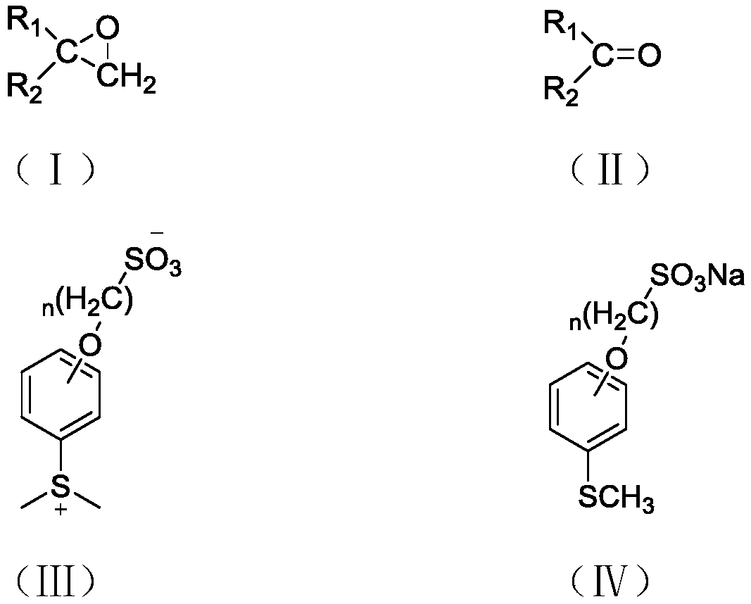 Synthesis method and application of sulfo-group-containing sulfur ylide