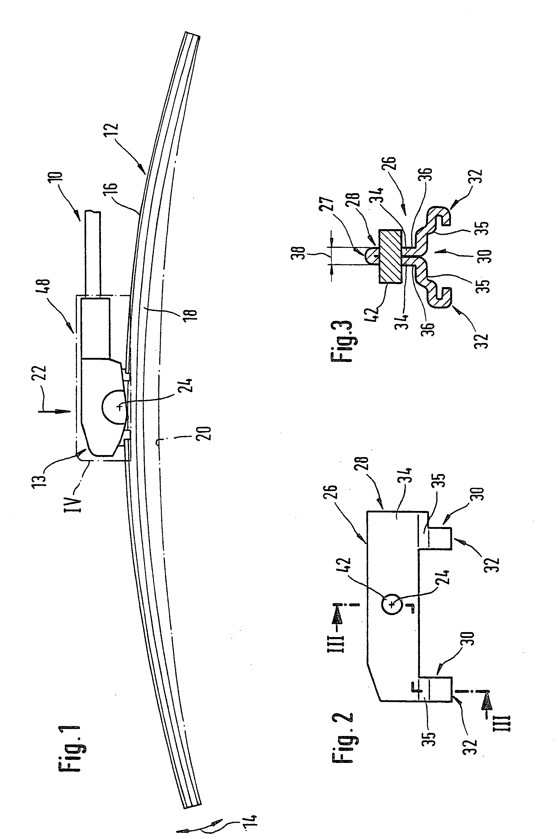 Device for detachably linking a wiper blade with a wiper arm