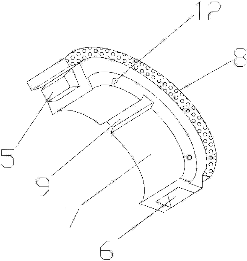 Manufacturing technology for ceramic reinforced metal-based composite squeeze roller