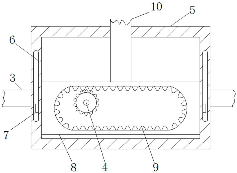 A high-efficiency screening device for flour processing