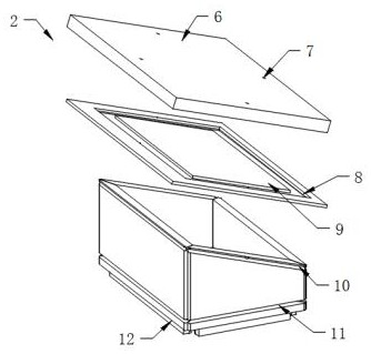 Underground corrosion-resistant assembly type grave