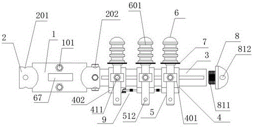 Durable electric power insulating column