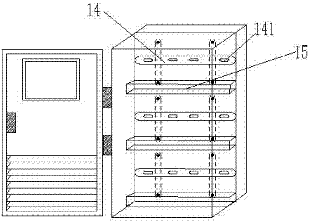 Automatic electrical control cabinet