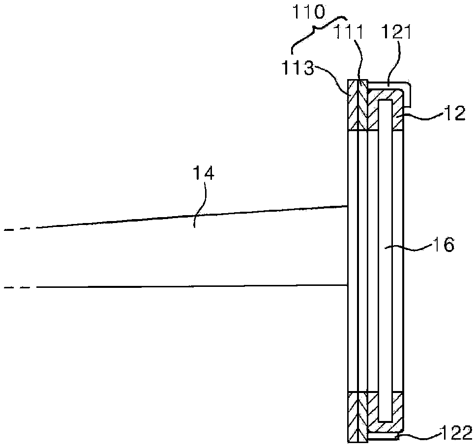 Drug carrier device attachable to glasses