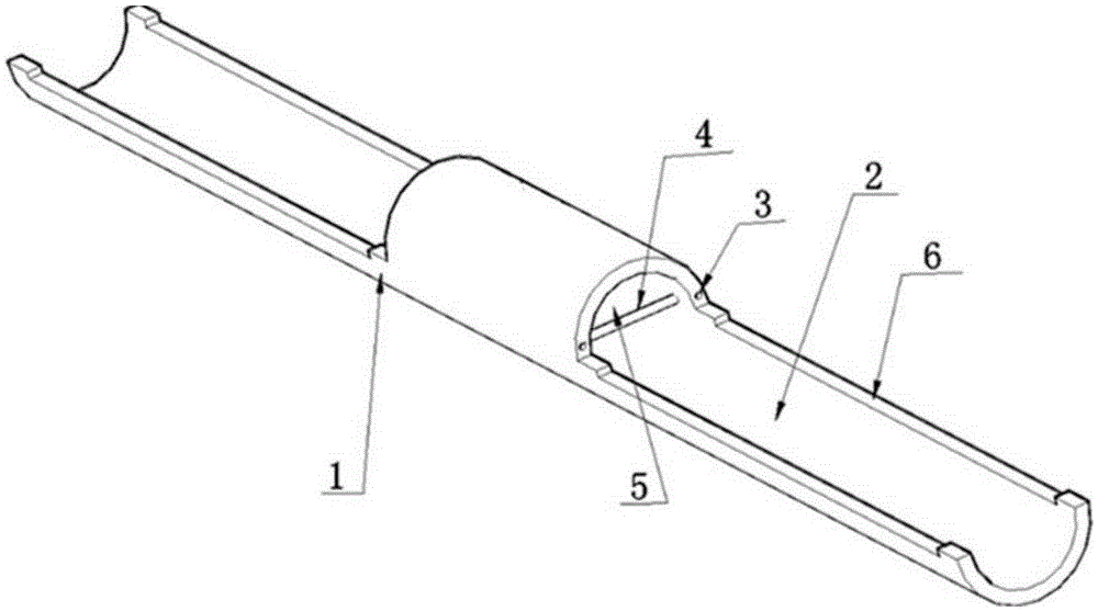 Smooth blasting spaced loading joint-cutting pipe